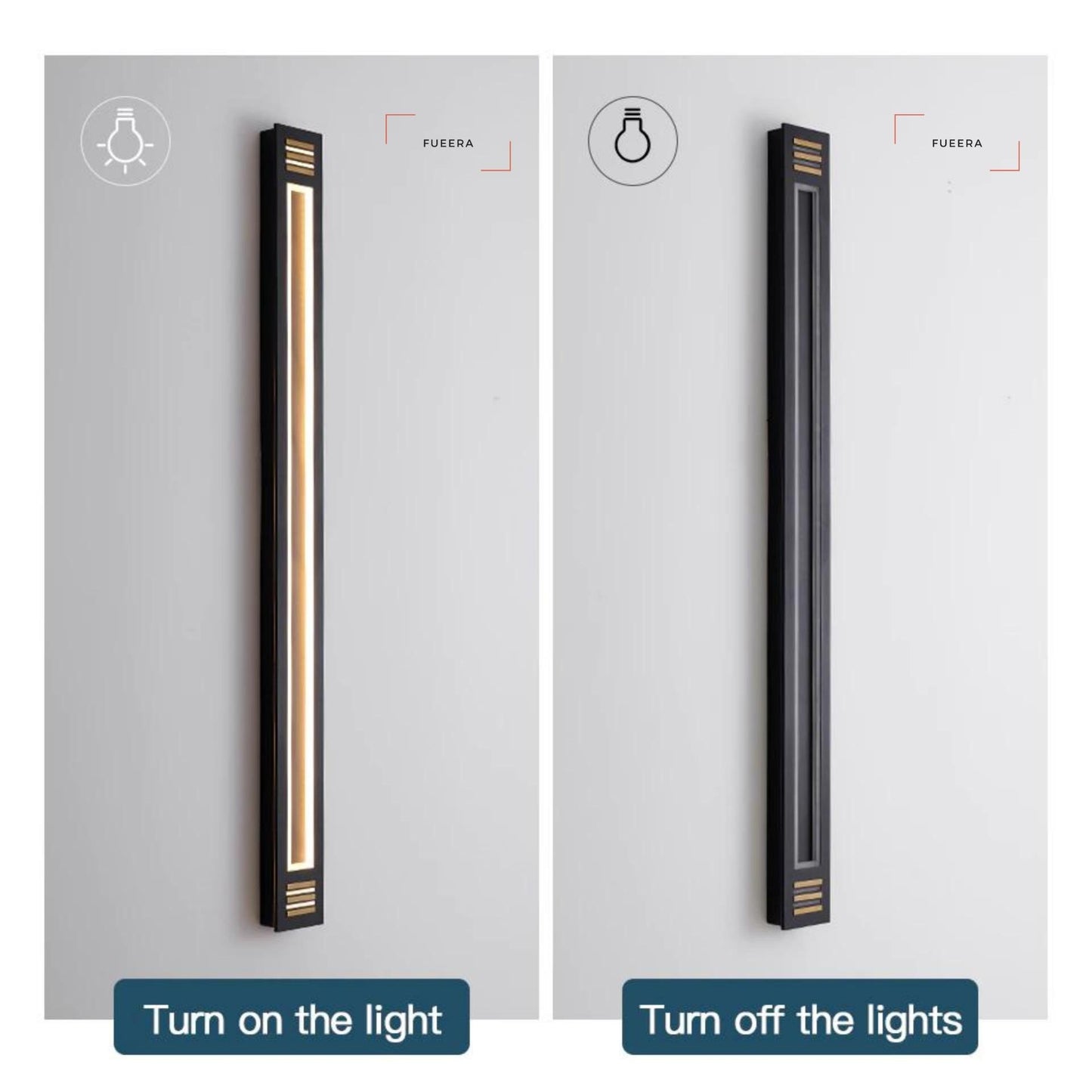 Uniqe Long Outdoor Lighting LED Wall Lanterns