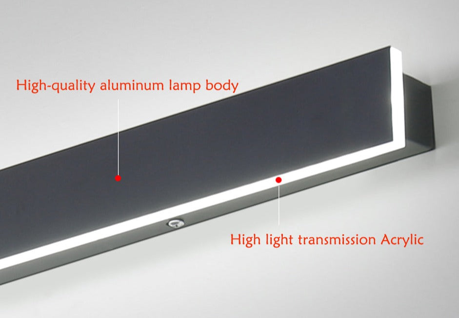 Modern Outdoor Long Wall Light