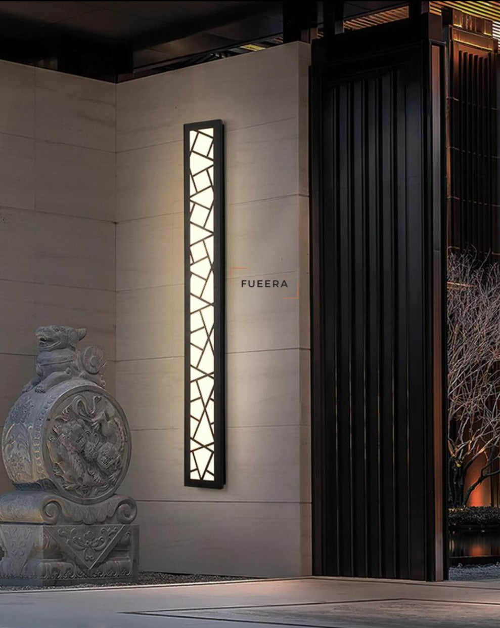 Modern Broken Glass Outdoor Wall Light