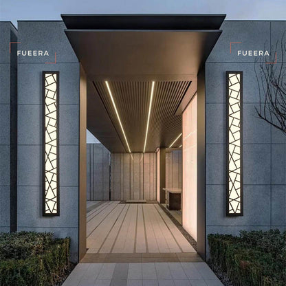 Modern Broken Glass Outdoor Wall Light