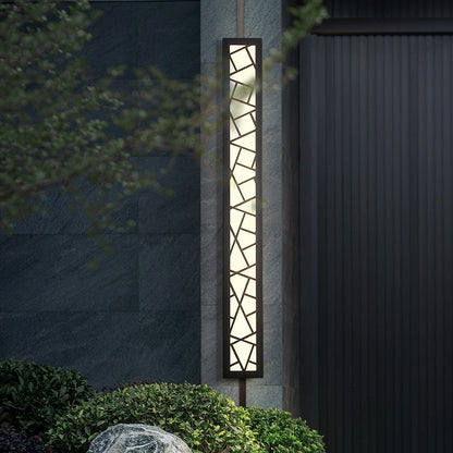 Modern Broken Glass Outdoor Wall Light
