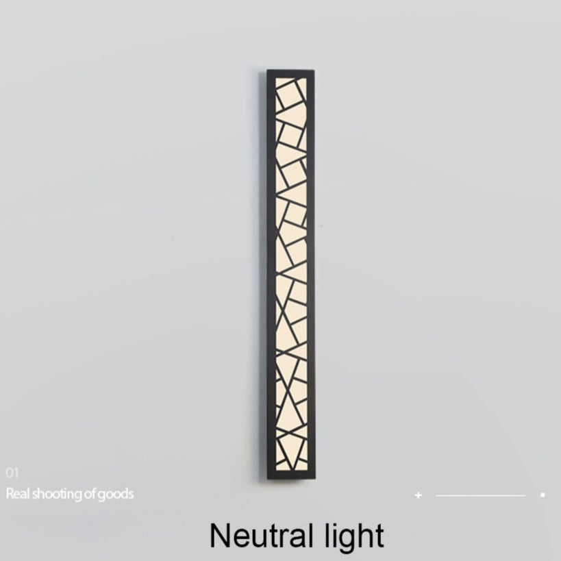 Modern Broken Glass Outdoor Wall Light