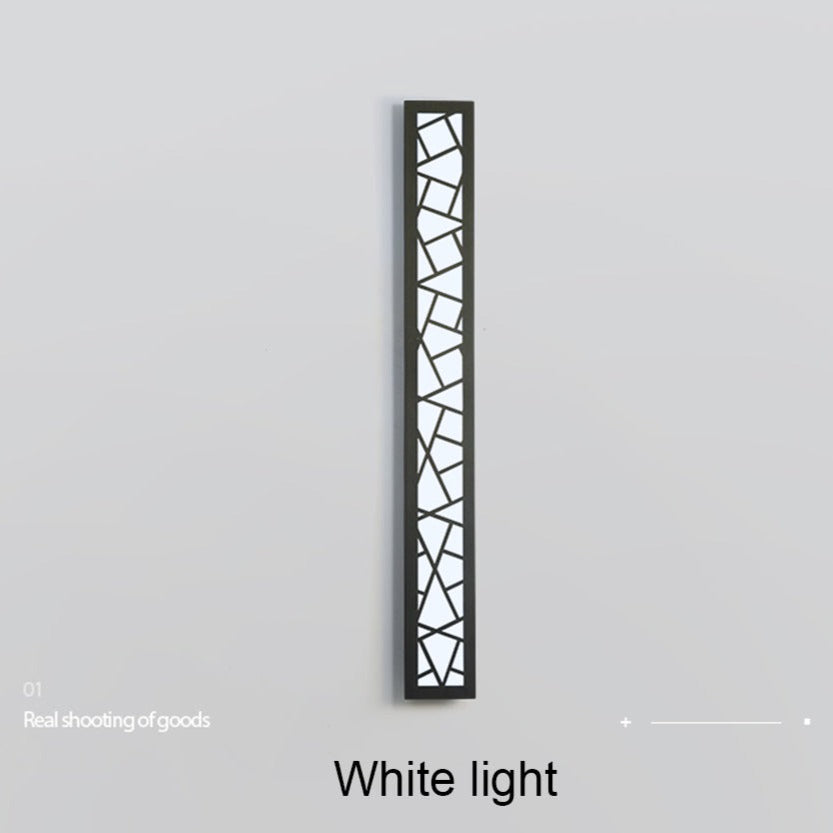 Modern Broken Glass Outdoor Wall Light