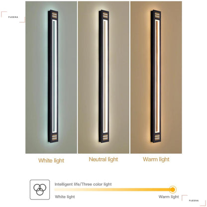 Uniqe Long Outdoor Lighting LED Wall Lanterns